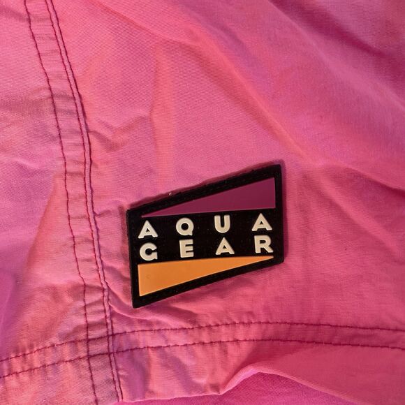 Vintage Nike Shorts Aqua Gear 80’s 90’s Swim Trunks Board Shorts Large - Picture 7 of 9